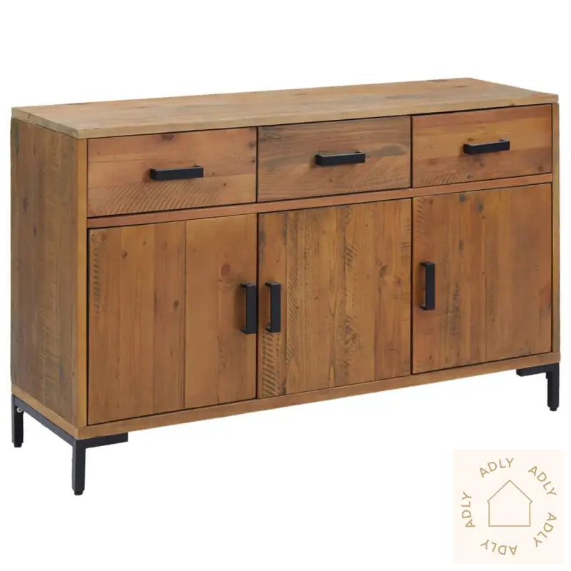 Skjenk Brun 110X35X70 Cm Heltre Furu