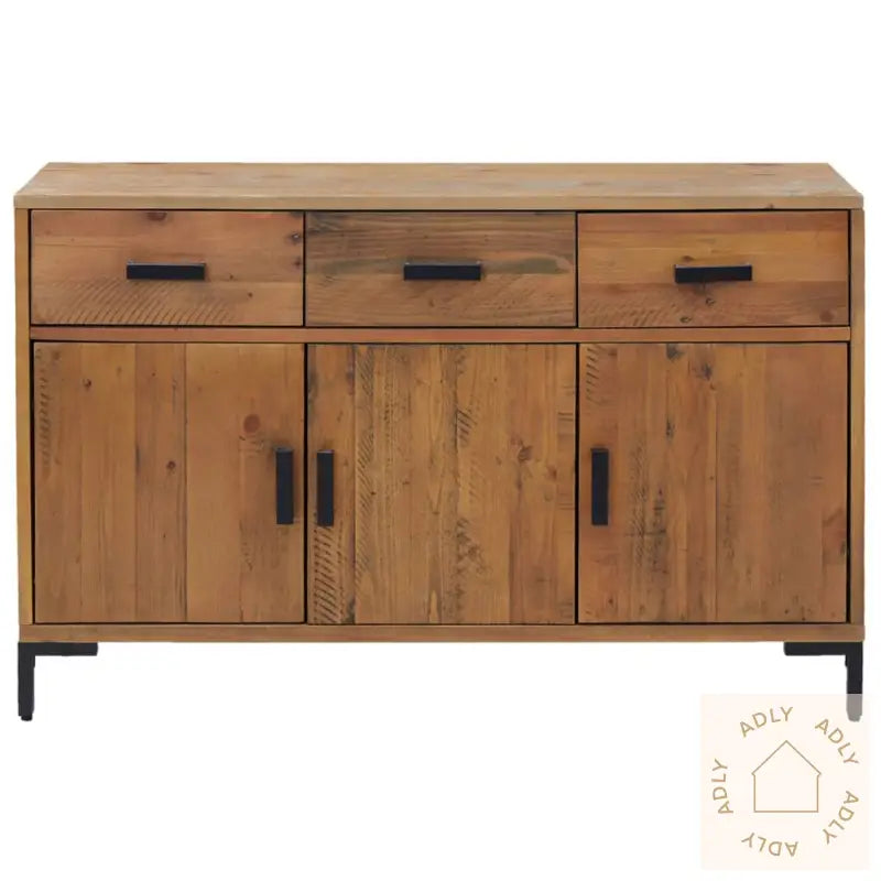 Skjenk Brun 110X35X70 Cm Heltre Furu