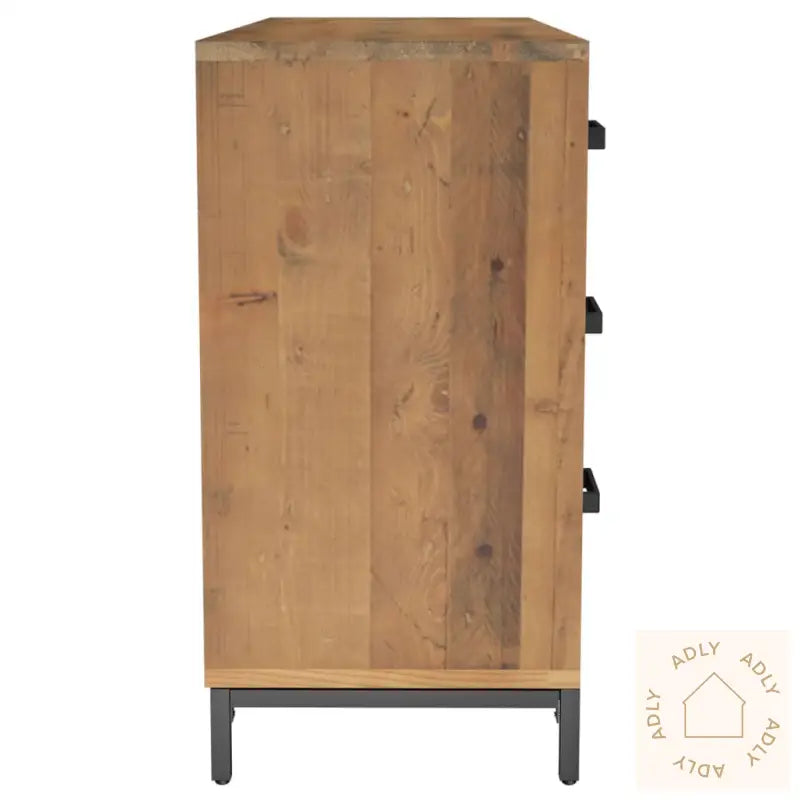Skjenk Brun 110X35X70 Cm Heltre Furu