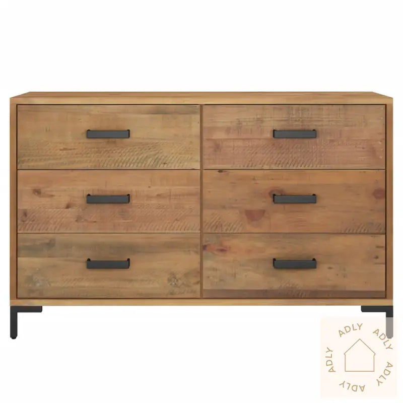 Skjenk Brun 110X35X70 Cm Heltre Furu