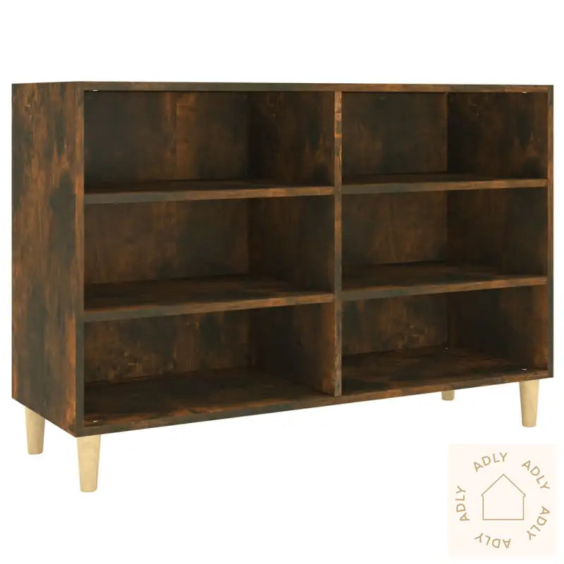 Skjenk Røkt Eik 103,5X35X70 Cm Konstruert Tre