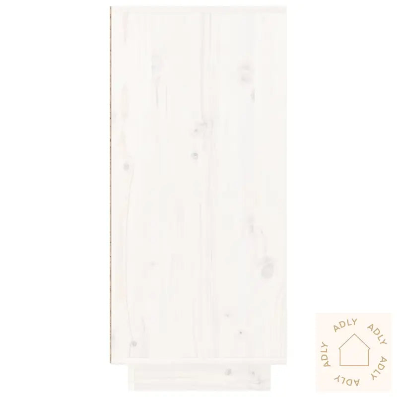 Skjenk Hvit 110X34X75 Cm Heltre Furu