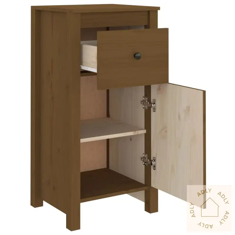 Skjenk Honningbrun 40X35X80 Heltre Furu