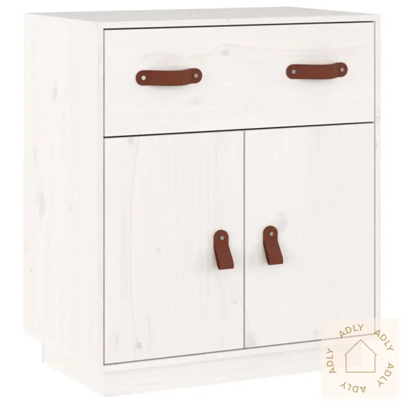 Skjenk Hvit 65,5X40X75 Cm Heltre Furu