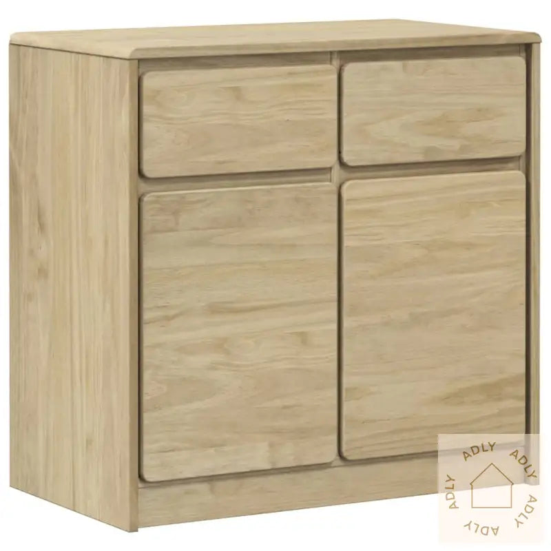 Skjenk Sauda Eik 80X43X75,5 Cm Heltre Furu