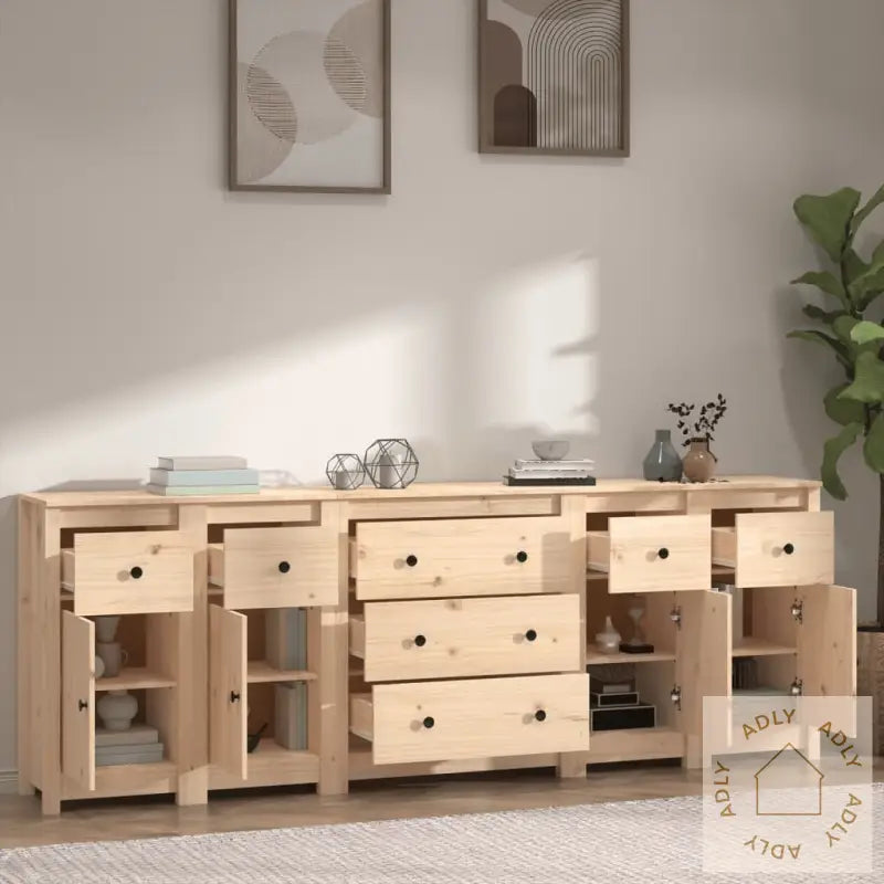 Skjenk 230X35X80 Cm Heltre Furu