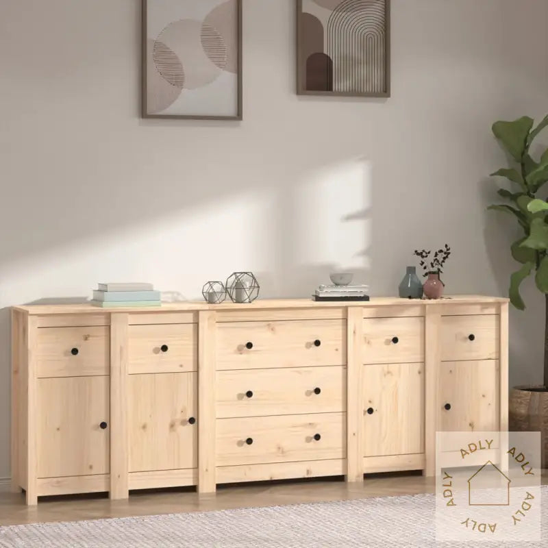 Skjenk 230X35X80 Cm Heltre Furu