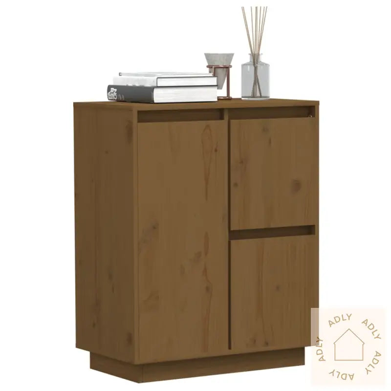 Skjenk Honningbrun 60X34X75 Cm Heltre Furu