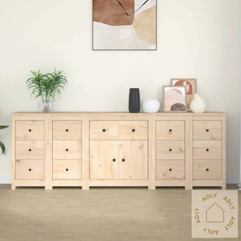 Skjenk 230X35X80 Cm Heltre Furu