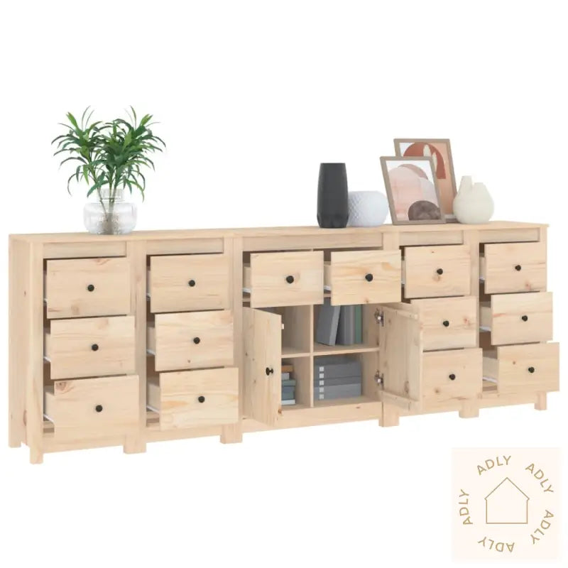 Skjenk 230X35X80 Cm Heltre Furu