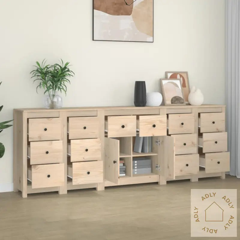 Skjenk 230X35X80 Cm Heltre Furu