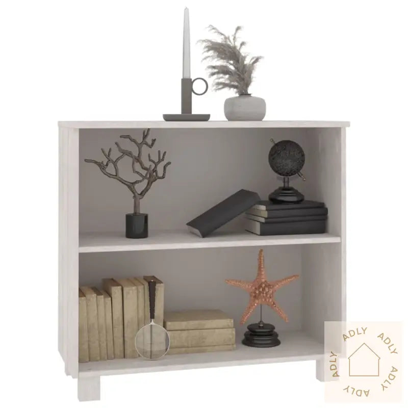 Skjenk Hamar Hvit 85X35X80 Cm Heltre Furu
