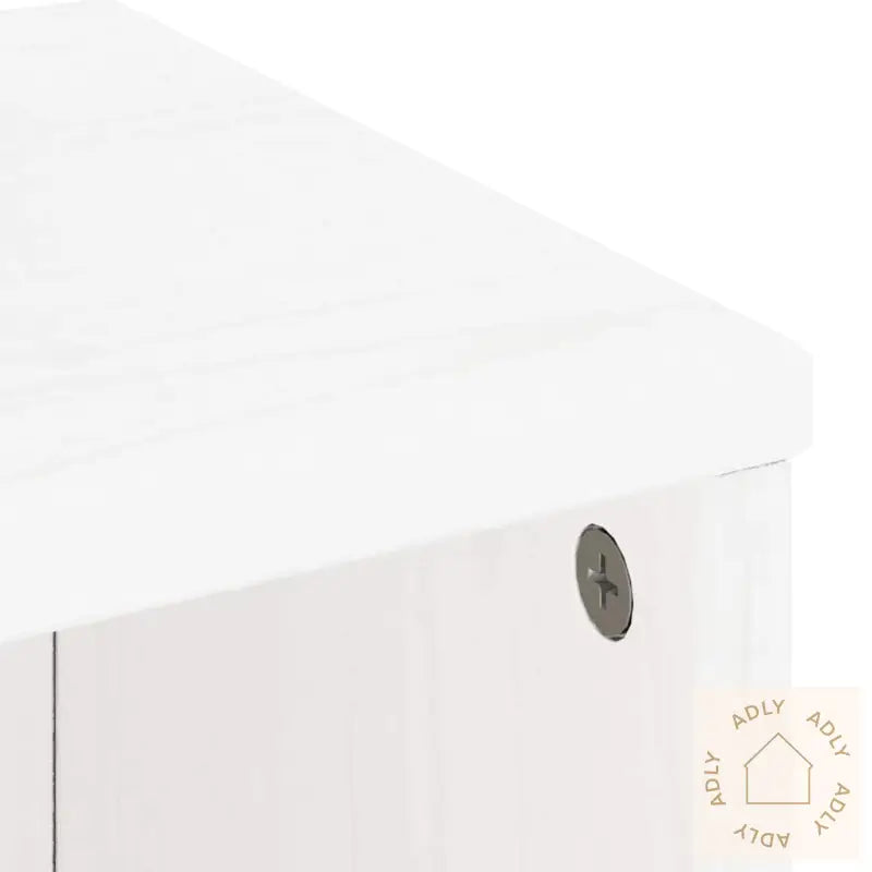 Sideskap 5 Stk Odda Hvit 40X24X79 Cm Heltre Furu