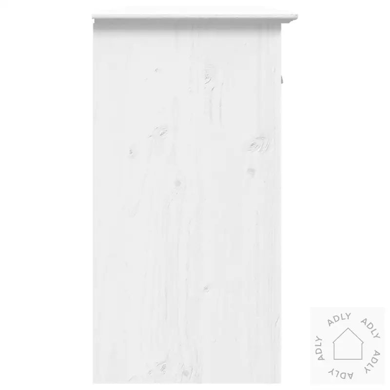 Garderobe Bodo Hvit 115,5X44X80 Cm Heltre Furu