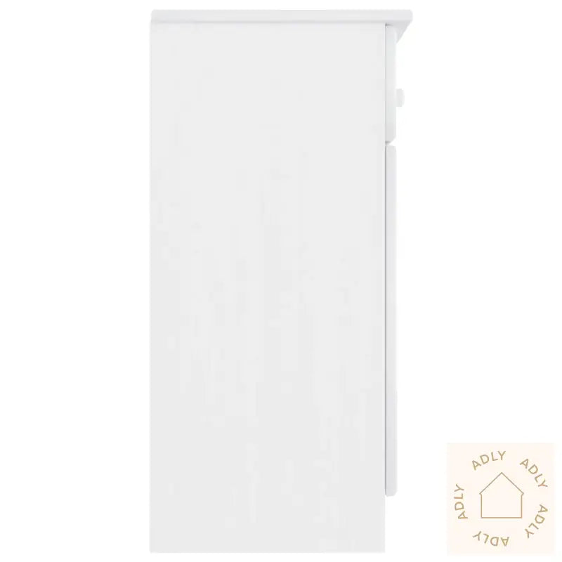 Skjenk Alta Hvit 112X35X73 Cm Heltre Furu