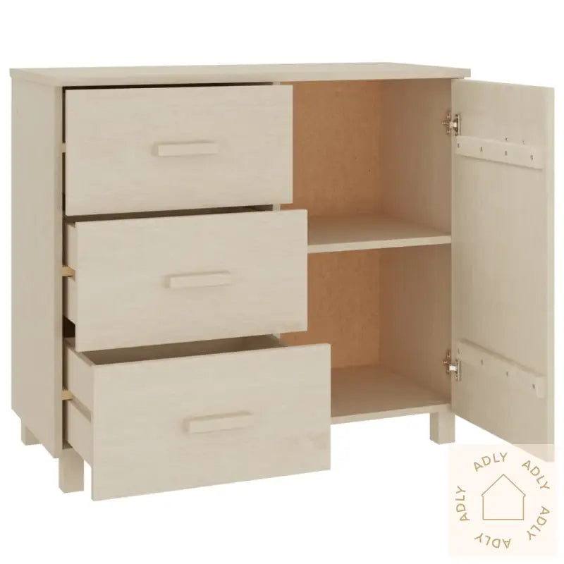 Skjenk Hamar Honningbrun 90X40X80 Cm Heltre Furu