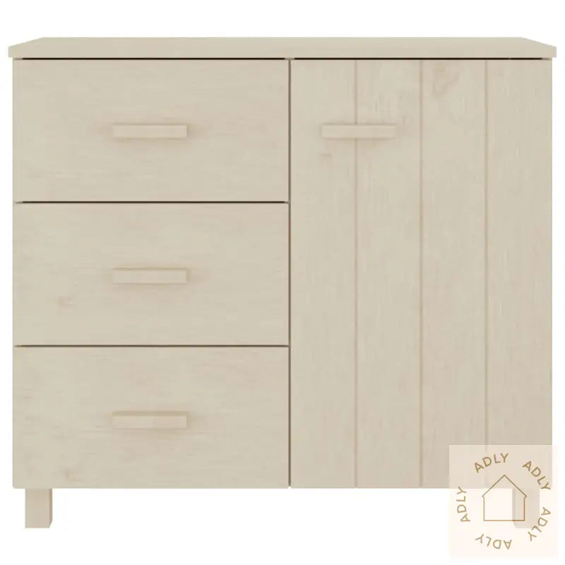 Skjenk Hamar Honningbrun 90X40X80 Cm Heltre Furu