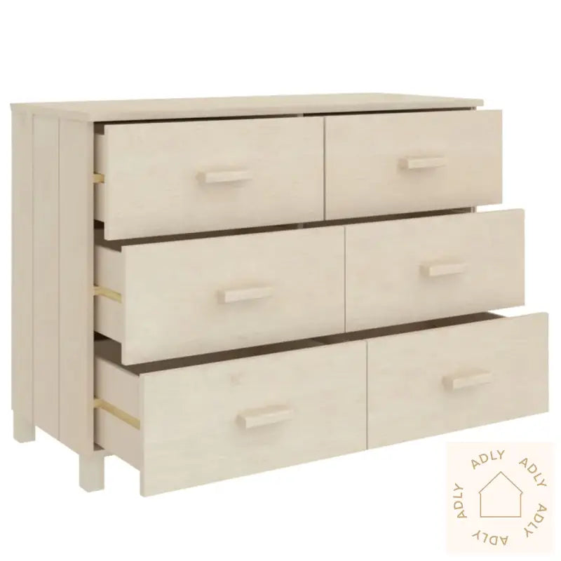 Nattbord Hamar Honningbrun 113X40X80 Cm Heltre Furu