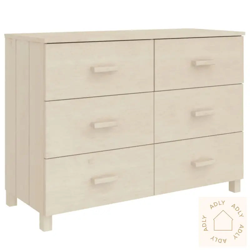 Nattbord Hamar Honningbrun 113X40X80 Cm Heltre Furu