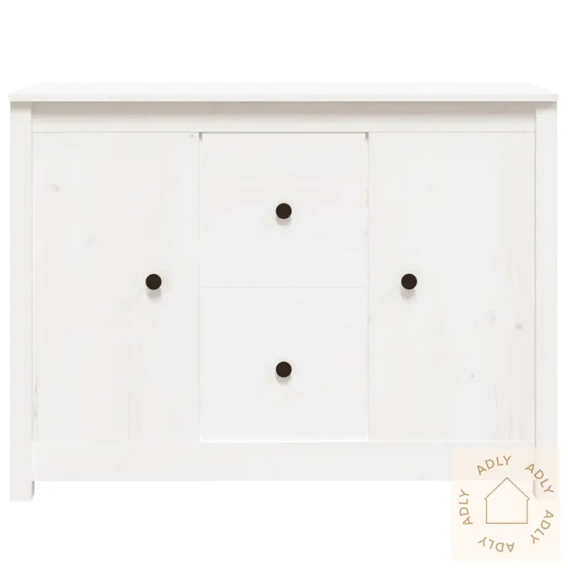 Skjenk Hvit 100X35X74 Cm Heltre Furu