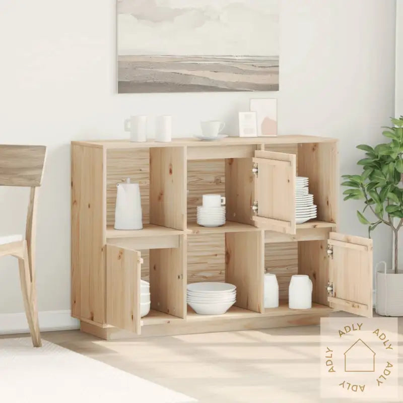 Skjenk 110,5X35X80 Cm Heltre Furu