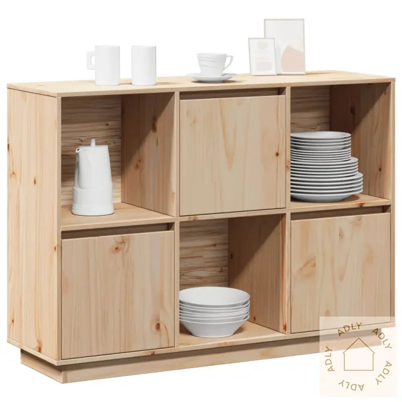 Skjenk 110,5X35X80 Cm Heltre Furu