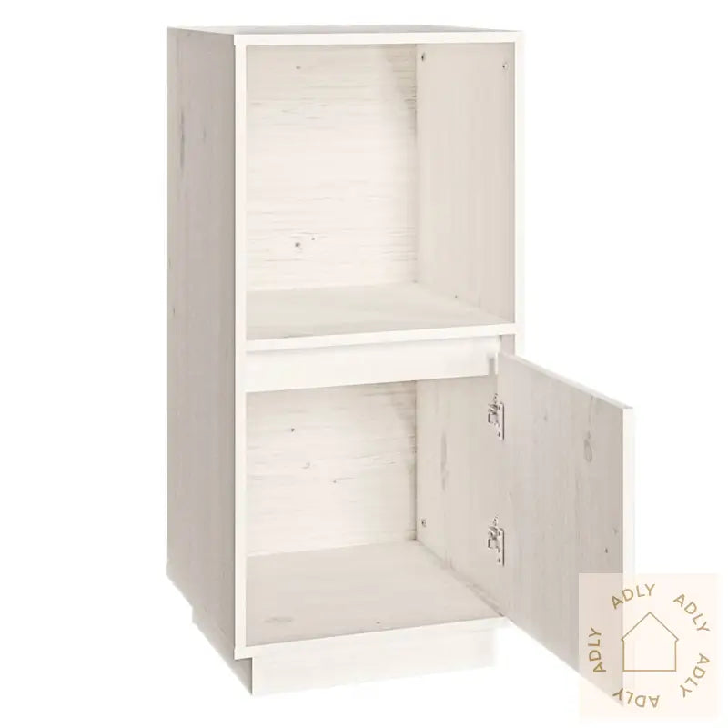 Skjenk Hvit 38X35X80 Cm Heltre Furu