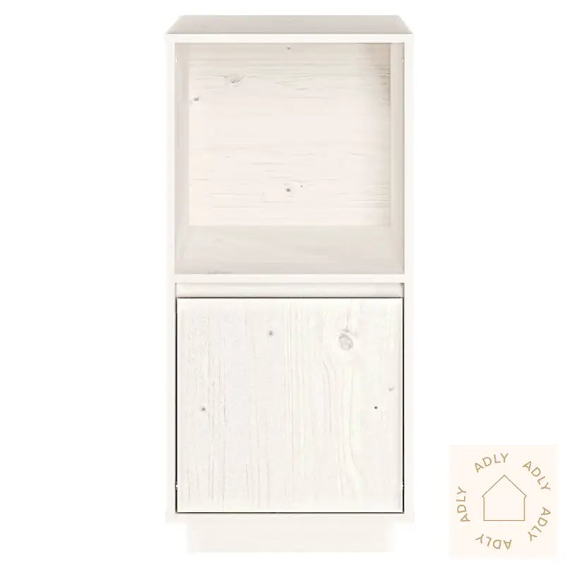 Skjenk Hvit 38X35X80 Cm Heltre Furu