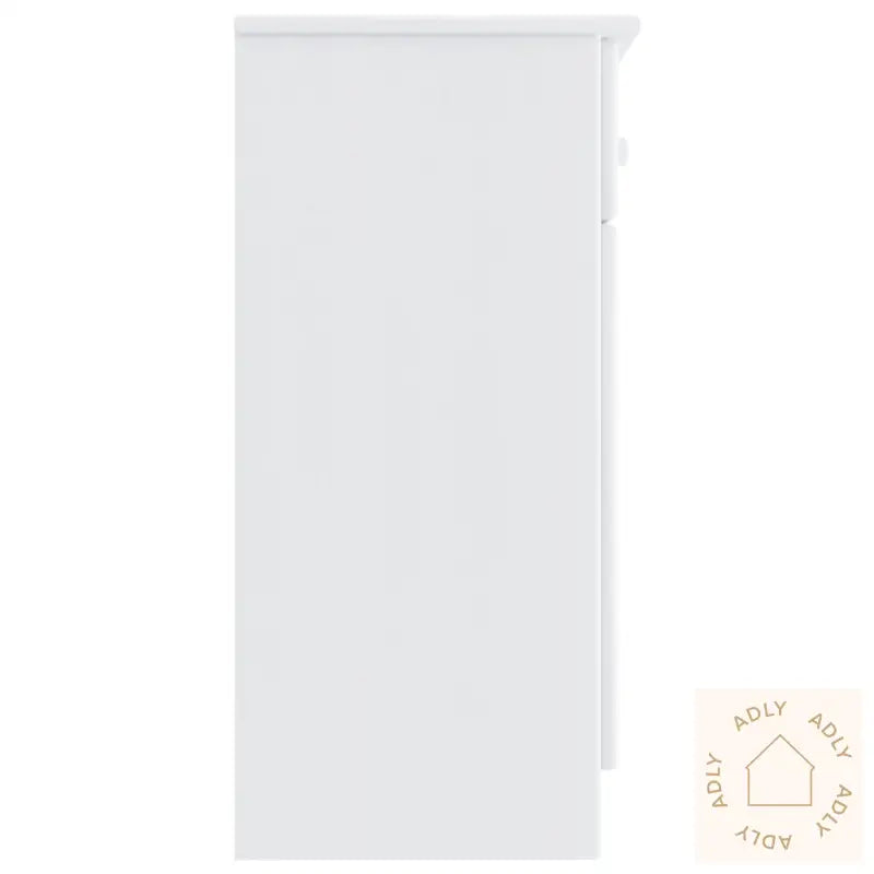 Skjenk Alta Hvit 112X35X73 Cm Heltre Furu