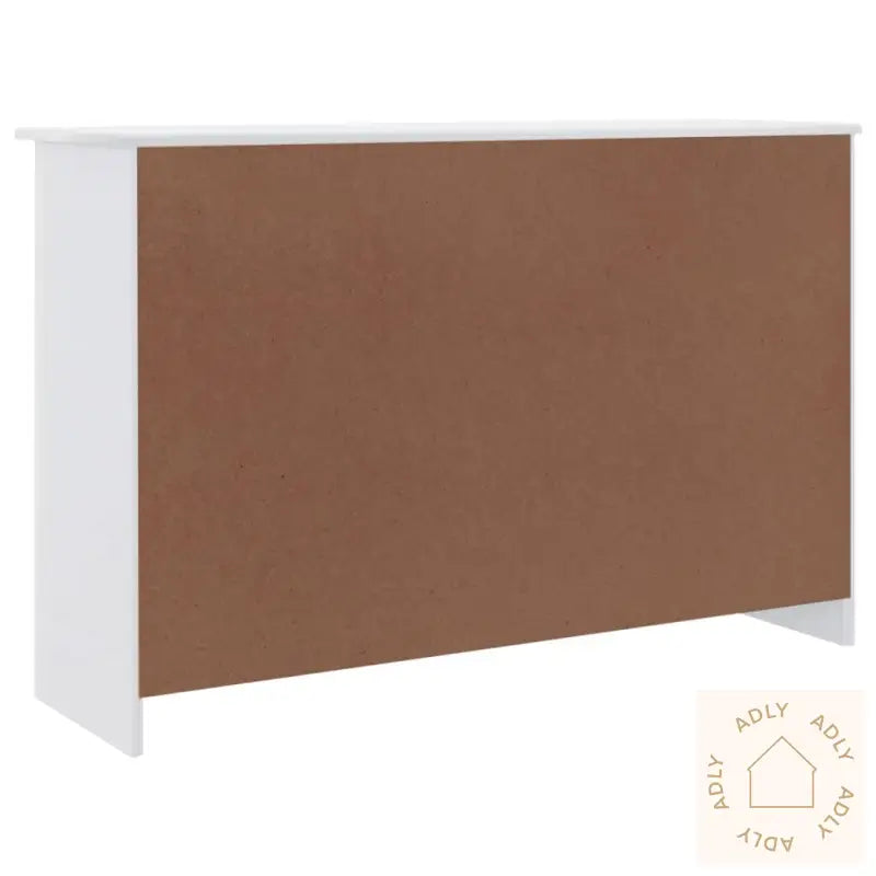 Skjenk Alta Hvit 112X35X73 Cm Heltre Furu