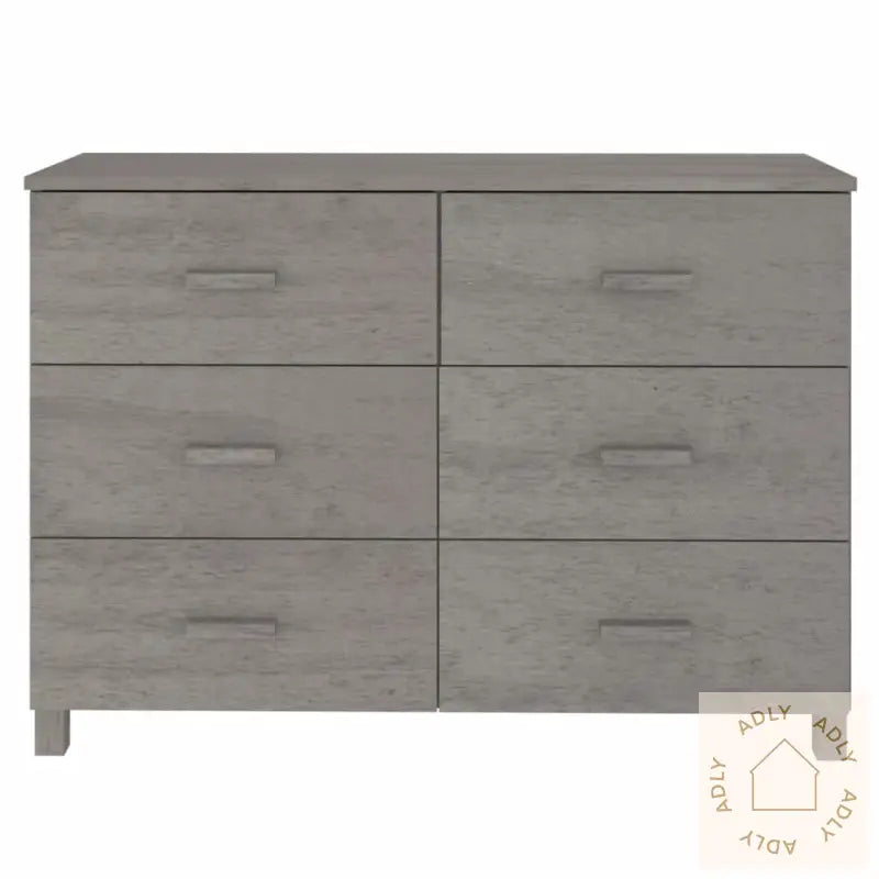Skjenk Hamar Lysegrå 113X40X80 Cm Heltre Furu