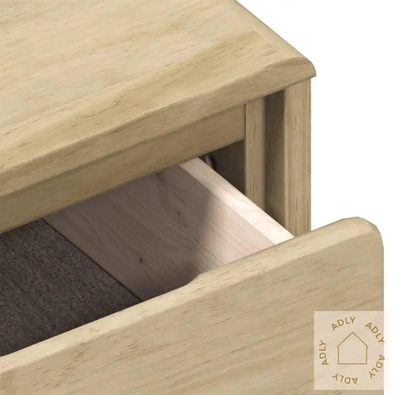 Skjenk Sauda Eik 114X43X75,5 Cm Heltre Furu
