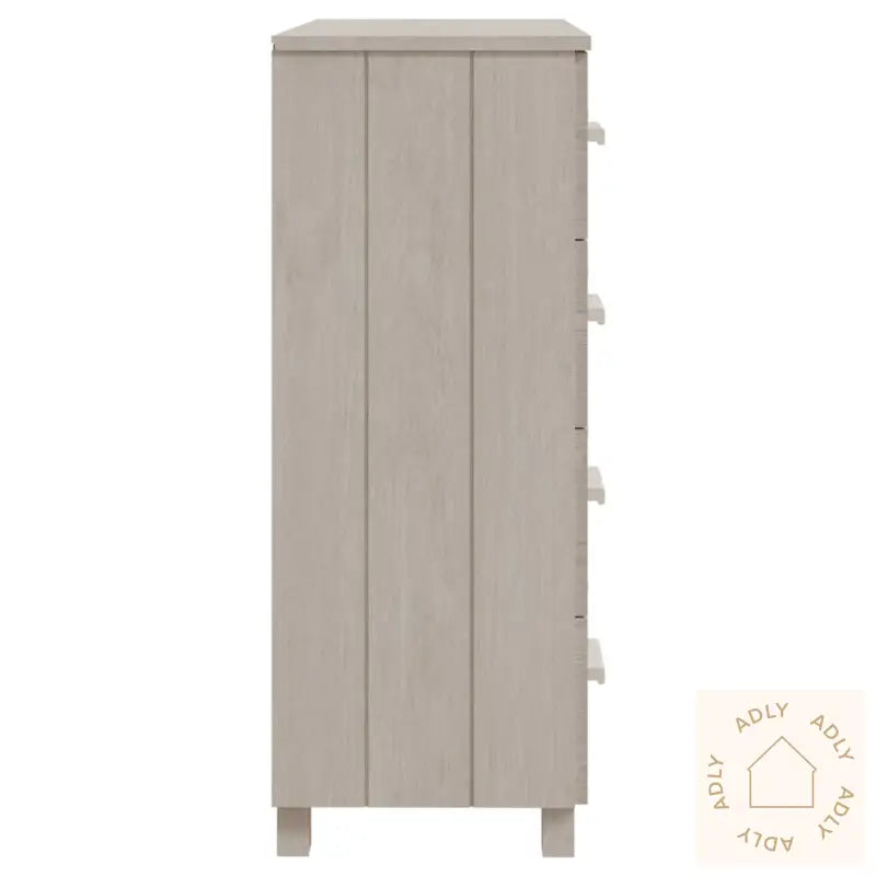 Skjenk Hamar Hvit 79X40X103,5 Cm Heltre Furu
