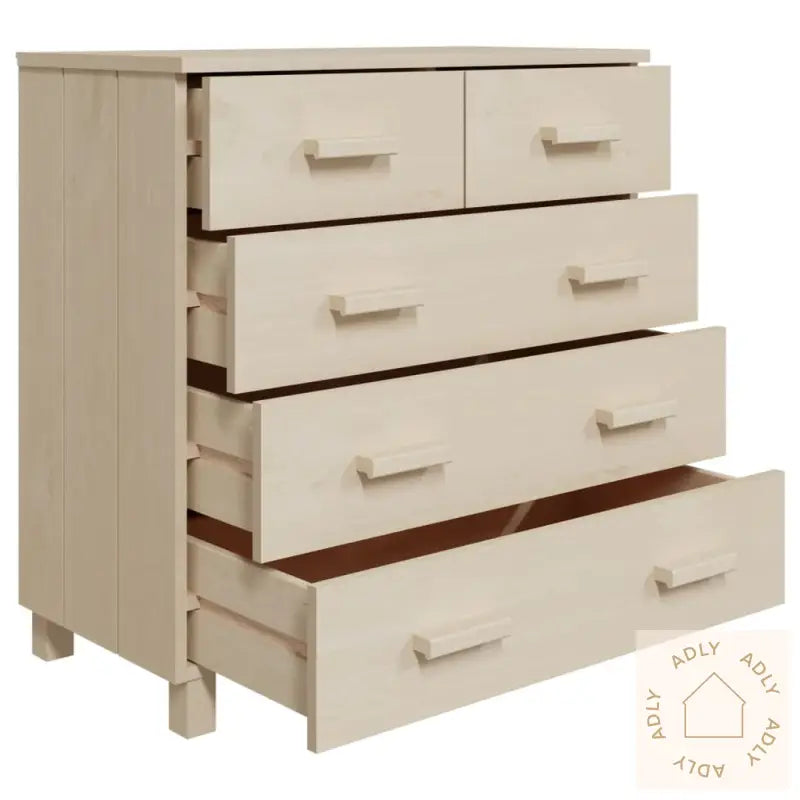 Nattbord Hamar Honningbrun 79X40X80 Cm Heltre Furu