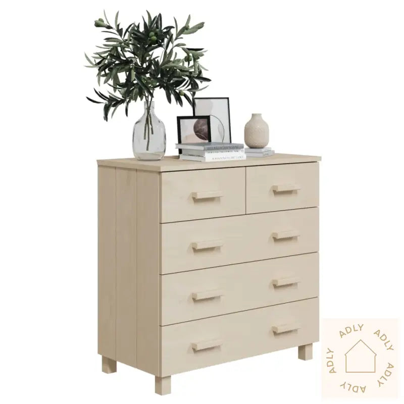 Nattbord Hamar Honningbrun 79X40X80 Cm Heltre Furu