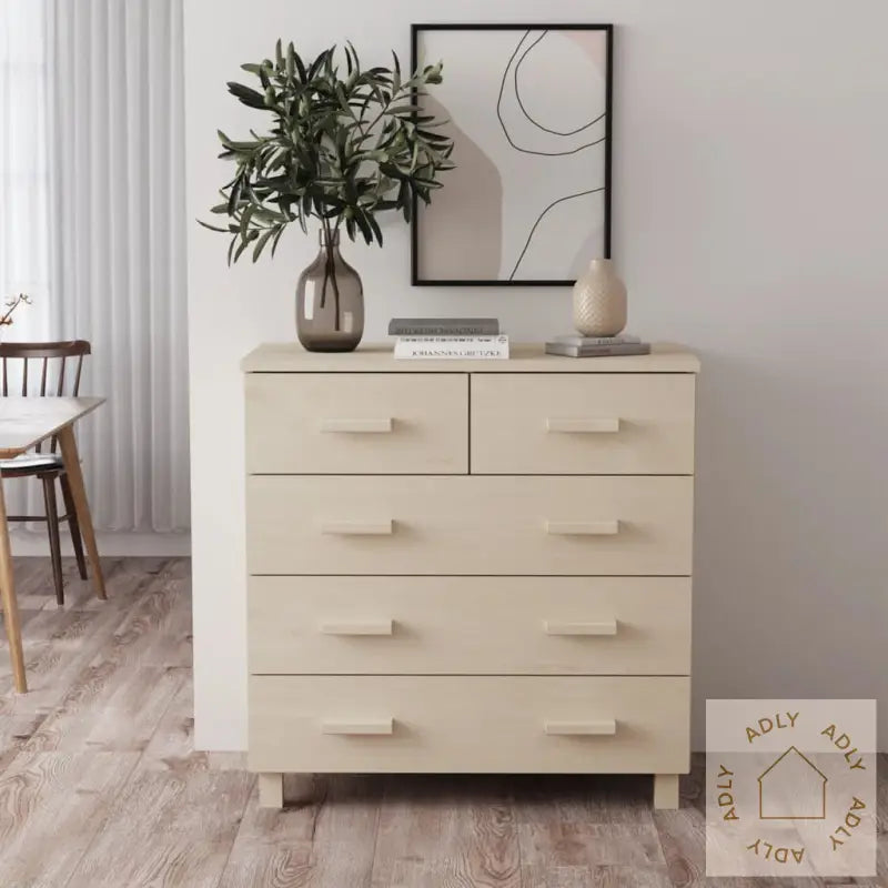 Nattbord Hamar Honningbrun 79X40X80 Cm Heltre Furu