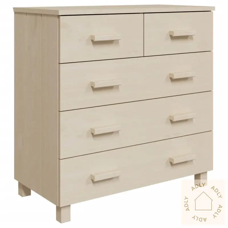 Nattbord Hamar Honningbrun 79X40X80 Cm Heltre Furu