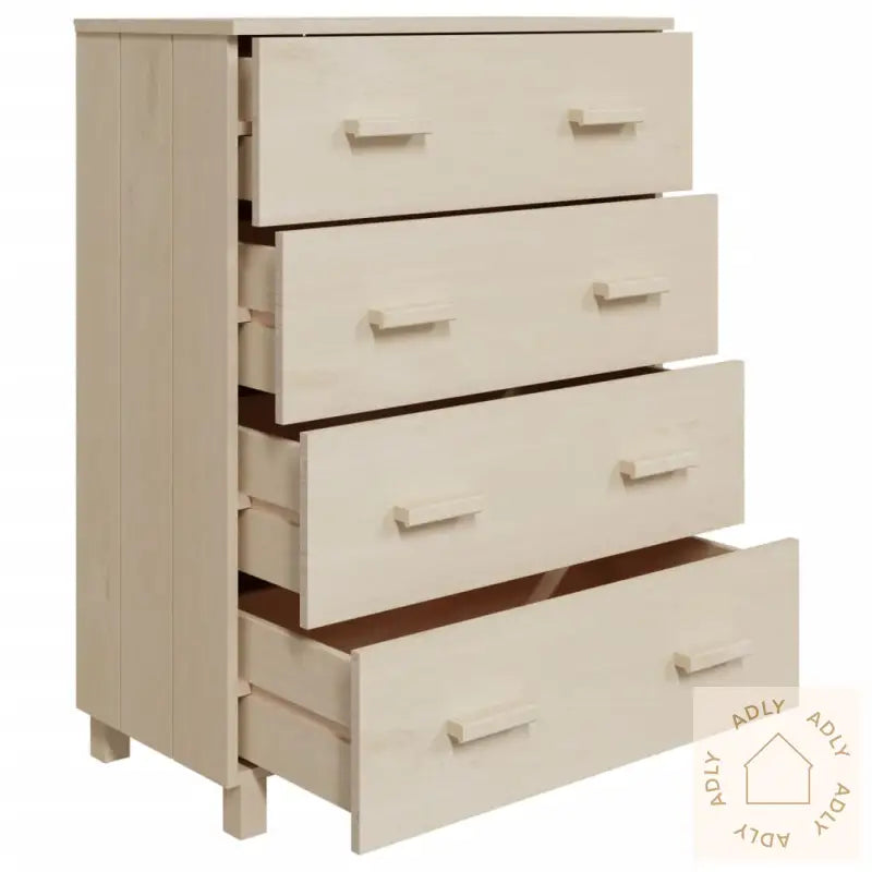 Skjenk Hamar Honningbrun 79X40X103,5 Cm Heltre Furu