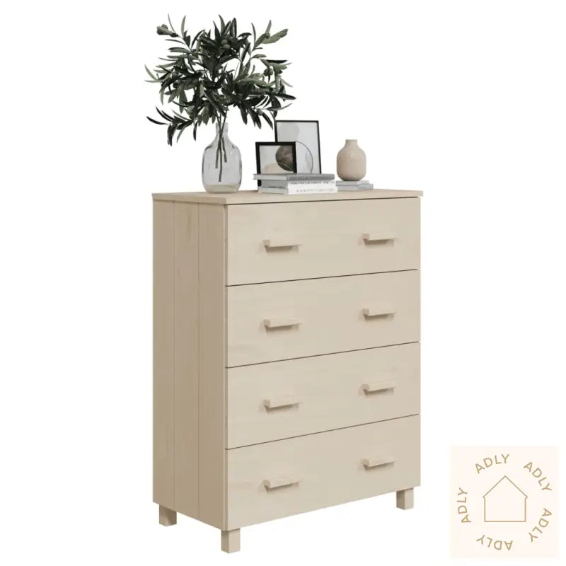 Skjenk Hamar Honningbrun 79X40X103,5 Cm Heltre Furu