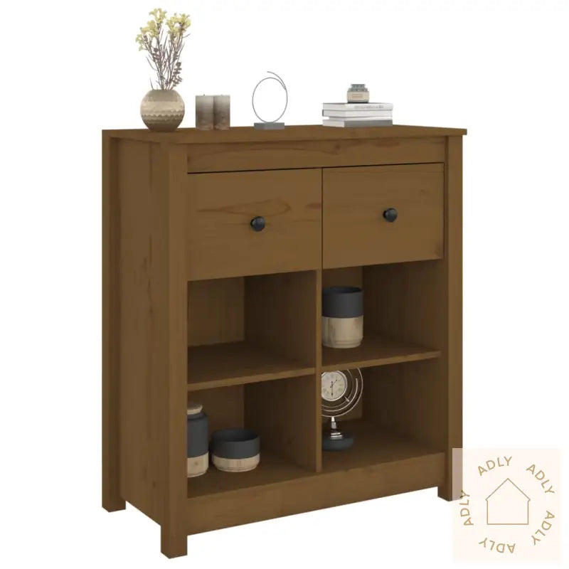 Skjenk Honningbrun 70X35X80 Heltre Furu