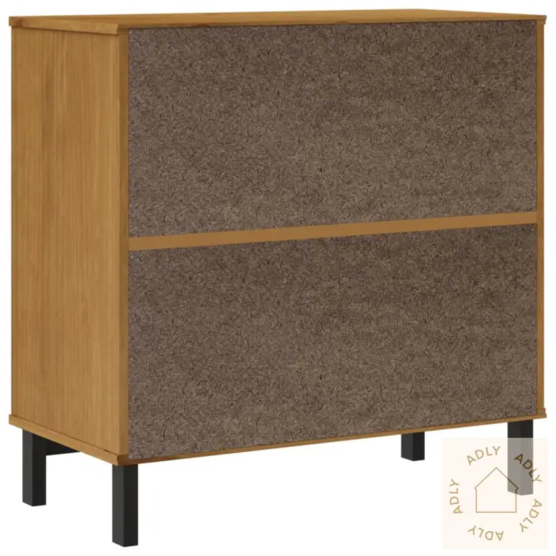 Skjenk Med Glassdør Flam 80X40X80 Cm Heltre Furu