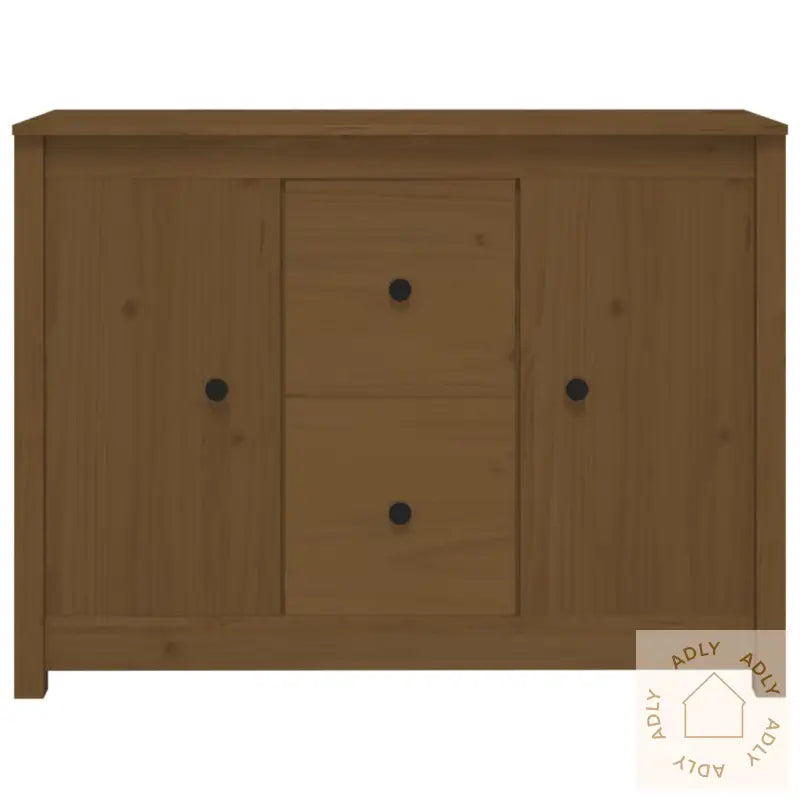 Skjenk Honningbrun 100X35X74 Cm Heltre Furu