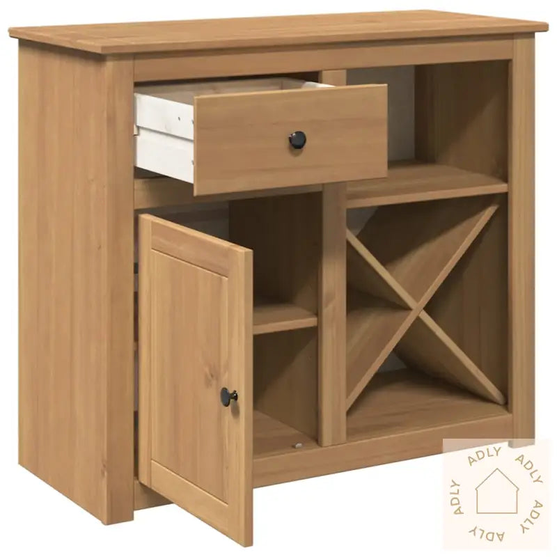 Skjenk Med Skuffer Panama 93X40X80 Cm Heltre Furu