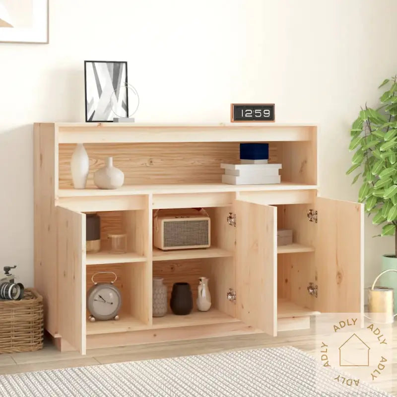 Skjenk 104,5X34X80 Cm Heltre Furu