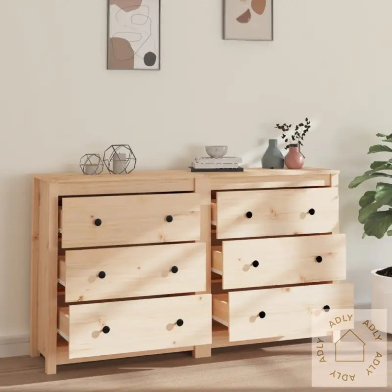 Skjenk 140X35X80 Cm Heltre Furu