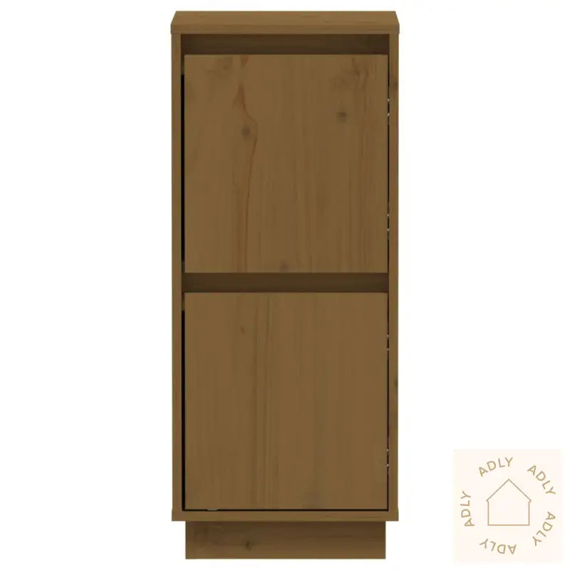 Skjenker 2 Stk Honningbrun 31,5X34X75 Cm Heltre Furu
