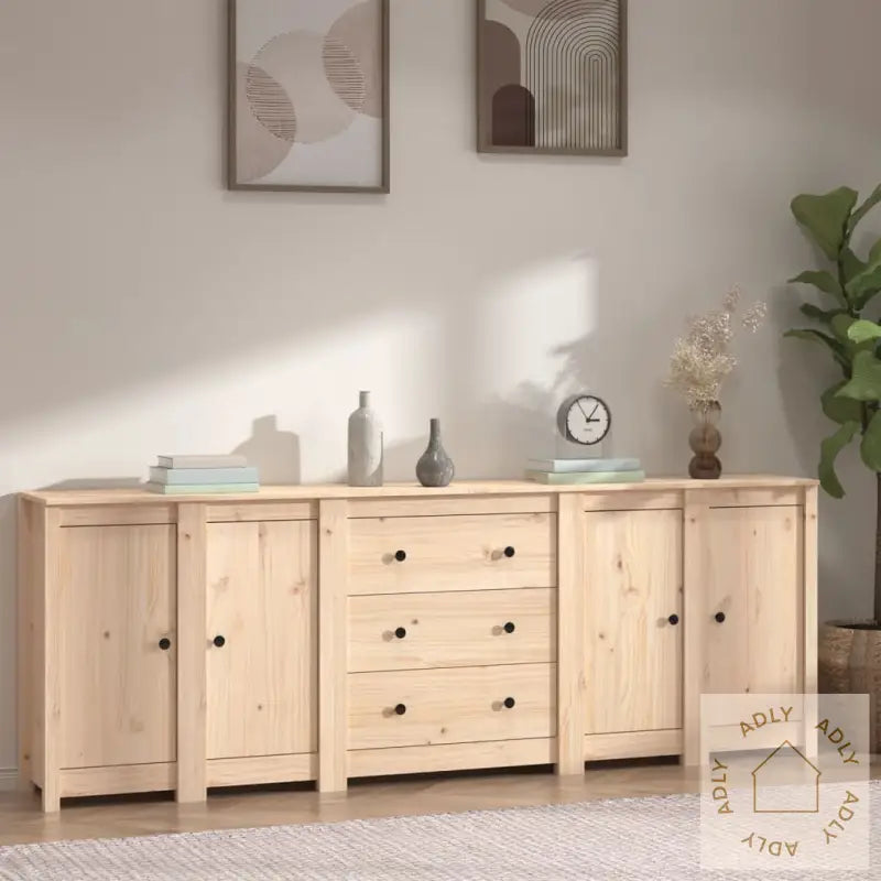 Skjenk 230X35X80 Cm Heltre Furu