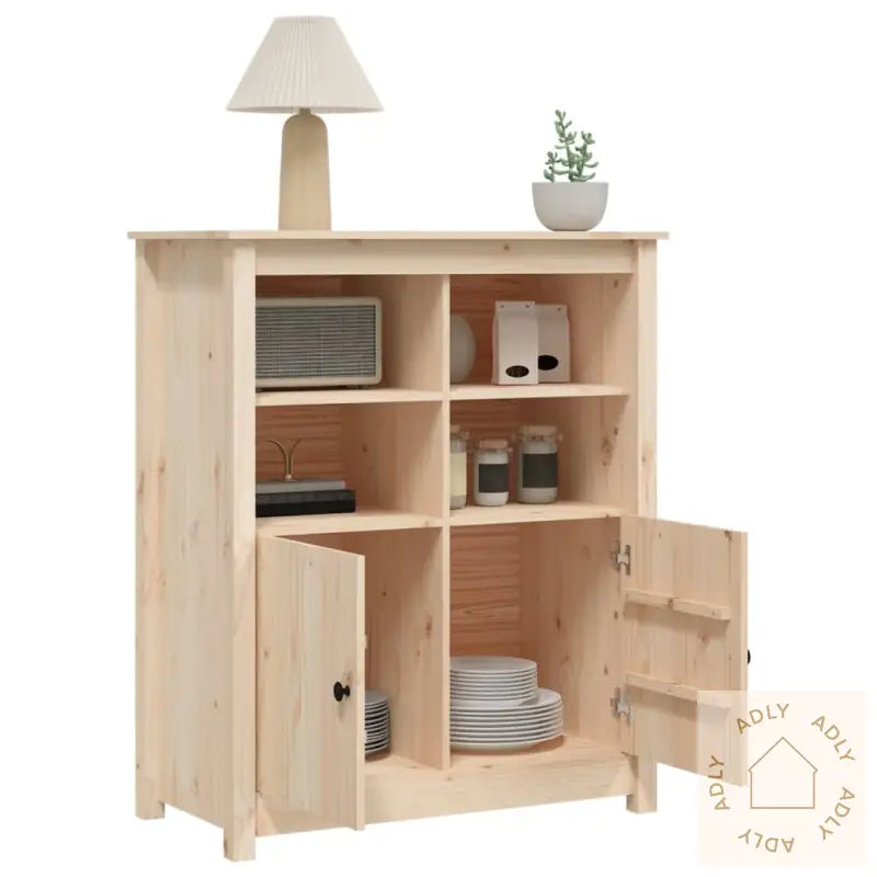 Skjenk 83X41,5X100 Cm Heltre Furu
