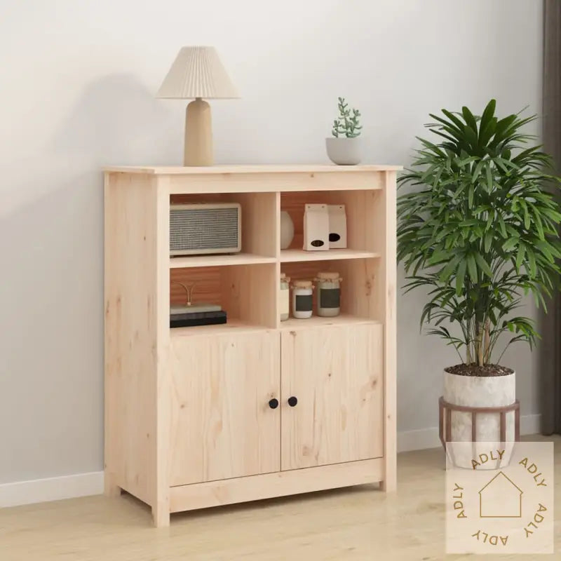 Skjenk 83X41,5X100 Cm Heltre Furu