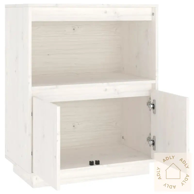 Skjenk Hvit 60X34X75 Cm Heltre Furu